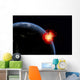 Powerful Explosion Earth's Surface Wall Decal