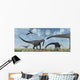 Herd Giant Diplodocus Dinosaurs Close-up Wall Decal