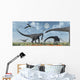 Herd Giant Diplodocus Dinosaurs Close-up Wall Decal