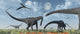 Herd Giant Diplodocus Dinosaurs Close-up Wall Decal
