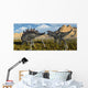 Armor Plated Stegosaurus Defending Wall Decal