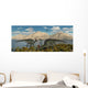 Olorotitan Duckbilled Dinosaurs Grazing Pond Wall Decal