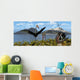Gigantic Quetzalcoatlus Pterosaurs Wall Decal