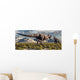Tyrannosaurus Rex and Triceratops 2 Wall Decal