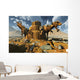 Living Fossils Desert Landscape Wall Decal