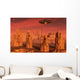 Members Planets Advanced Civilization Horizontal Wall Decal