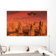 Members Planets Advanced Civilization Horizontal Wall Decal