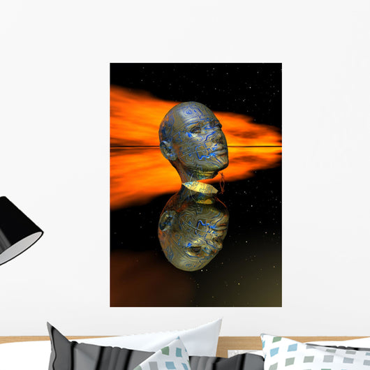 Discovering Secrets Mind Space Wall Decal