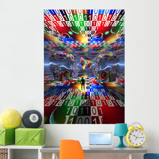 Search for Extraterrestrial Life Wall Decal