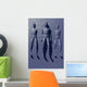 Design and Construction Robots Trio Wall Decal