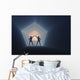 Pair Androids Opening up Wall Decal