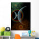 Two Alien Planets Distant Wall Decal