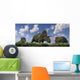 Herd Albertaceratops Grazing Wall Decal