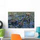 Tyrannosaurus Rex Chasing Herd Birds Eye View Wall Decal