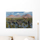 Tyrannosaurus Rex Chasing Herd Wall Decal