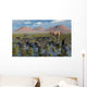 Tyrannosaurus Rex Chasing Herd Wall Decal