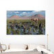 Tyrannosaurus Rex Chasing Herd Wall Decal