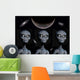 Grey Alien Clones Wall Decal