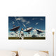 Deep Space Tracking Station and Robot Wall Decal