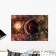 Alien Planet and Its Star Wall Decal