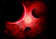 Supernova Destroying Itself and Solar System Wall Decal