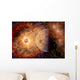 Supernova Destroying Itself and Planet Wall Decal