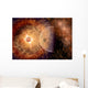 Supernova Destroying Itself and Planet Wall Decal