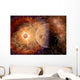 Supernova Destroying Itself and Planet Wall Decal