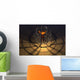 Human Figure Trapped Prison Wall Decal
