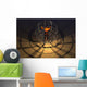 Human Figure Trapped Prison Wall Decal