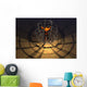 Human Figure Trapped Prison Wall Decal