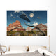 Pair Ah-64 Apache Black UFO Wall Decal