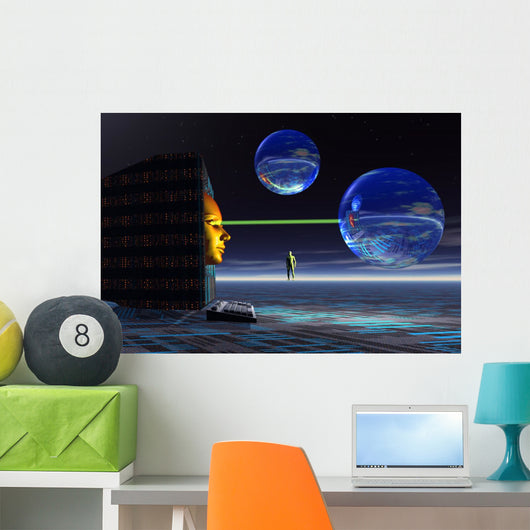 Universe Cyberspace Wall Decal