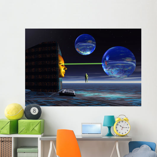 Universe Cyberspace Wall Decal