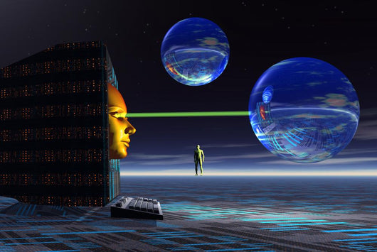 Universe Cyberspace Wall Decal