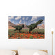 Pair Yangchuanosaurus Dinosaurs Hunting Wall Decal