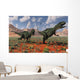 Pair Yangchuanosaurus Dinosaurs Hunting Wall Decal