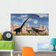 Pair Yangchuanosaurus Dinosaurs Confront Wall Decal