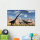 Pair Yangchuanosaurus Dinosaurs Confront Wall Decal