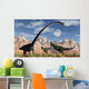Pair Yangchuanosaurus Dinosaurs Confront Wall Decal