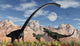 Pair Yangchuanosaurus Dinosaurs Confront Wall Decal