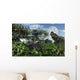 Tyrannosaurus Rex Stalking Herbivorous Wall Decal