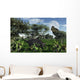 Tyrannosaurus Rex Stalking Herbivorous Wall Decal