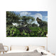 Tyrannosaurus Rex Stalking Herbivorous Wall Decal