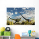 Yangchuanosaurus Dinosaur Confronting Omeisaurus Wall Decal