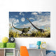 Yangchuanosaurus Dinosaur Confronting Omeisaurus Wall Decal