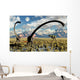 Yangchuanosaurus Dinosaur Stalking Omeisaurus Wall Decal