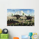 Small Group Stegosaurid Miragaia Desert Wall Decal