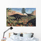 Small Group Stegosaurid Miragaia Wall Decal