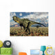 Pair Carnivorous Yangchuanosaurus Dinosaurs Wall Decal
